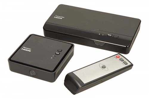 ハ*ム様 ワイヤレスHDMI 送受信機セット 送信機1個＋受信機2個 Lemor
