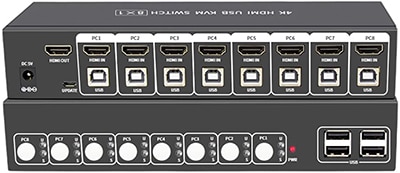 KVM-81PH HDMI KVM�����å��㡼��8����1����