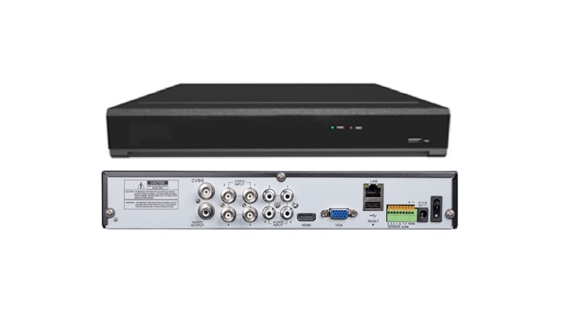 D 714 IPカメラ アナログ、4ch ハードディスクレコーダー 1TB