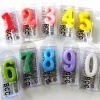 ナンバーキャンドル1個【スイーツとの同梱注文品】 こちらの商品はケーキとの同梱配送のみご注文承ります|ローソク