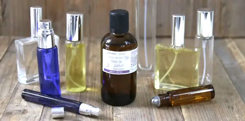 【アロマゾーン】　手作り香水＆フレッシュナー用ベースオイル　《エコサート認証　オーガニック》　100ml