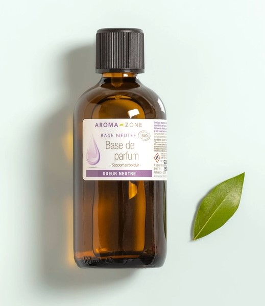 【アロマゾーン】　手作り香水＆フレッシュナー用ベースオイル　《エコサート認証　オーガニック》　100ml