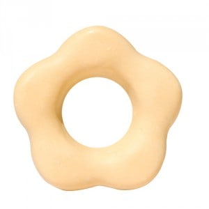 【ドゥースナチュール】 オーガニックアロマ　固形フラワーシャンプー　（ホワイトクレイ入り～フケ予防＆頭皮ケア用）