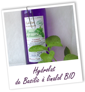 【アロマゾーン】　BIO バジル　（リナロール）　ハーブウォーター　（芳香蒸留水・ハイドロゾル）　（国際オーガニック認定済）　200ml