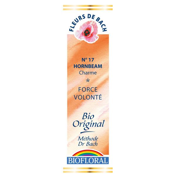 【BIOFLORAL】No.17  ホーンビーム（決意） バッチフラワーレメディ　＜有機BIO＞ 20ml