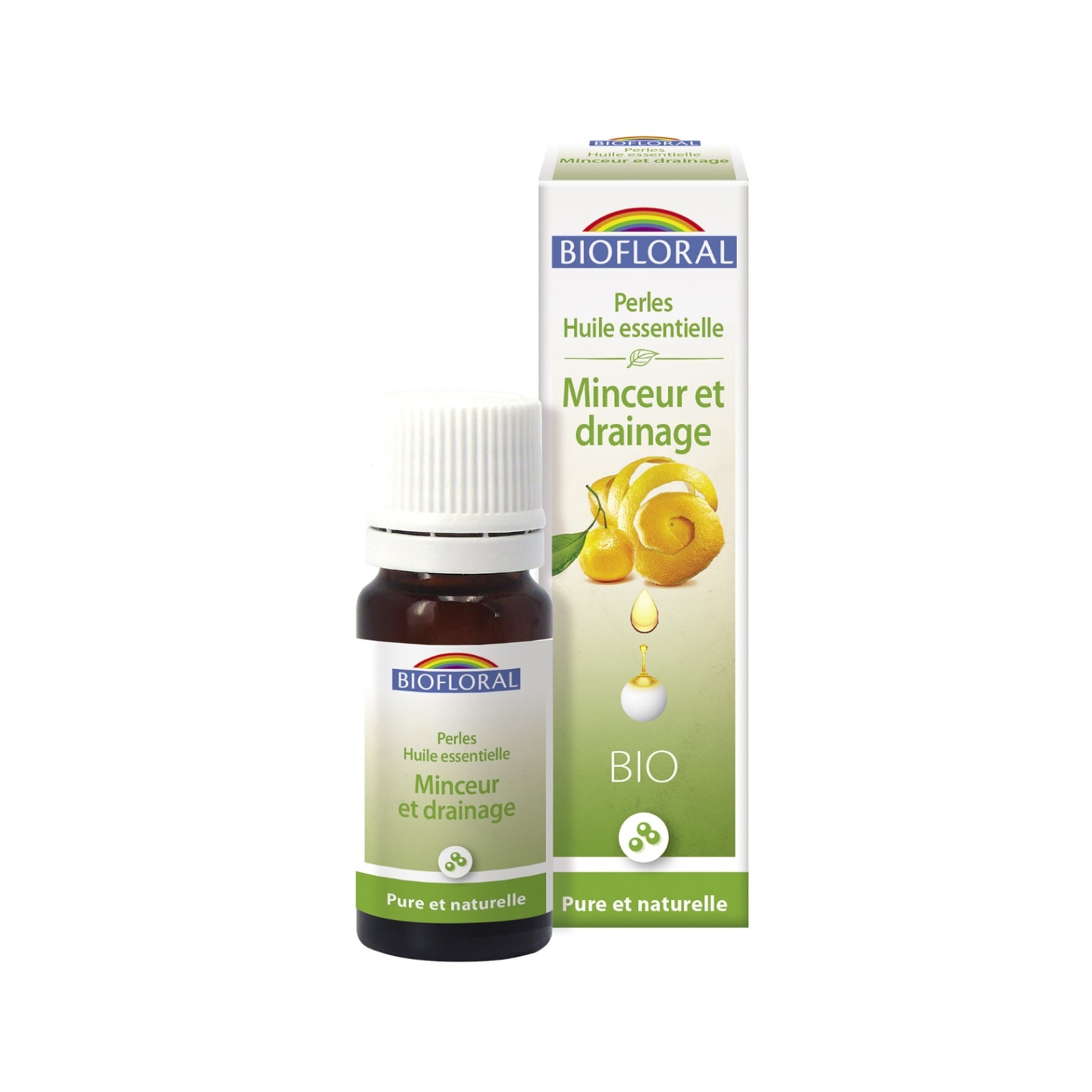 【ビオフローラル】　痩身・ダイエット・デトックスに　ブレンド精油　240顆粒　20ml ＜エコサート認定オーガニック＞