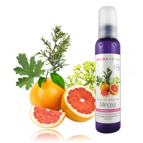 【アロマゾーン】　エコサート認定オーガニック　 マッサージオイル　（痩身スリミング用）100ml