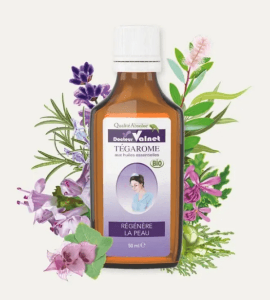 ★数量限定★　【ドクターヴァルネ】　テガロム　精油ブレンド《あらゆる皮膚のトラブルに》　☆お得用50ml Dr Valnet Tegarome
