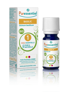 【Puressentiel】　バジル　（オーガニックBIO） 10ml
