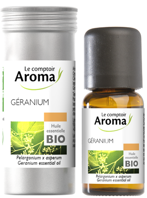 【ルコントワール　アロマ le Comptoir Aroma】　ゼラニウム　精油　Pelargonium x asperum 5ml 　