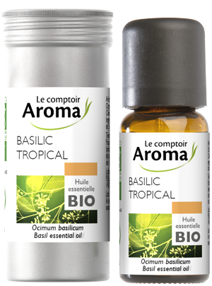 【ルコントワール　アロマ le Comptoir Aroma】　バジル・トロピカル　精油　【有機】　BIO 10ｍｌ Ocimum basilicum