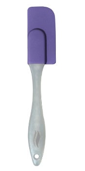 【アロマゾーン】　シリコーン製スパチュラ　19cm （クレイ、手作り化粧品、お料理に、耐久性に優れた高品質マリーズシリコーン製）