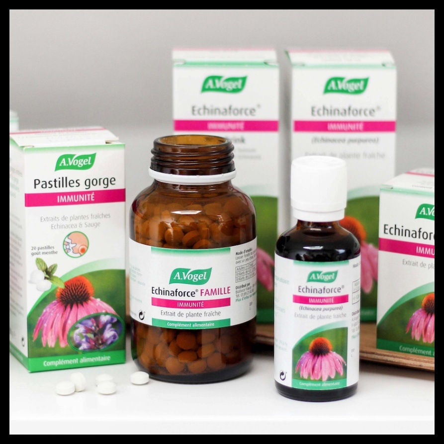 有機エキナセア　《風邪、インフルエンザ、免疫アップに》 ティンクチャ―　（タンチュメール）　Echinacea purpurea　【50ml, 100mlサイズ】【A.VOGEL - Echinaforce Extrait de Plante Fraiche】