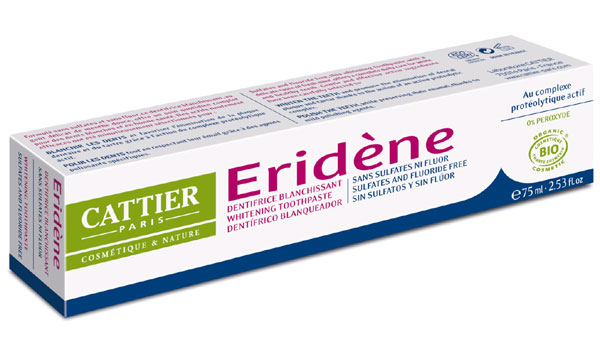 【カティエ】　ホワイトニング歯磨き粉　(ミント、アロエベラ/白い歯と健康な歯茎のために＜硫酸塩とフッ素不配合＞）75ml