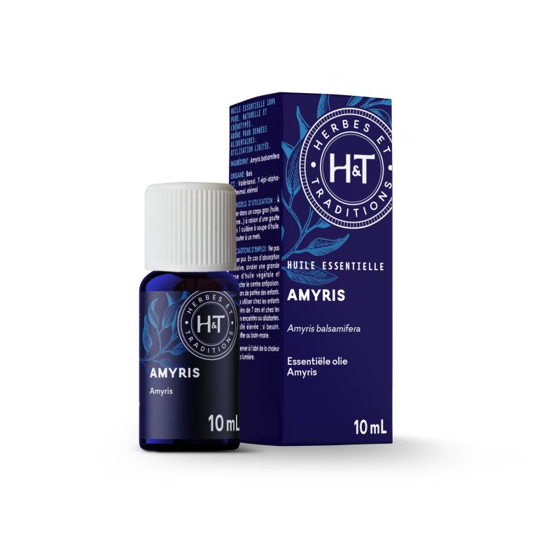 【エルブ・エ・トラディッション】　アミリス　精油　（野生）　 Amyris balsamifera 10ml  - Herbest et Traditions