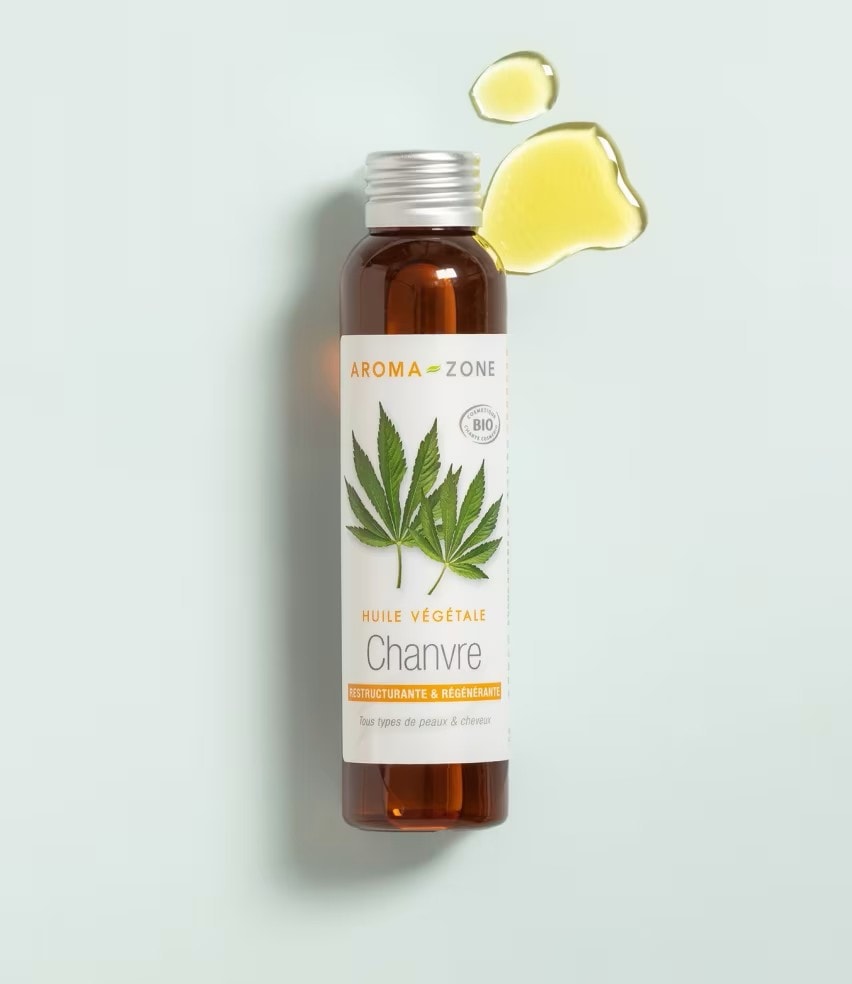 【アロマゾーン】　オーガニック　ヘンプシードオイル　＜100ml＞ BIO