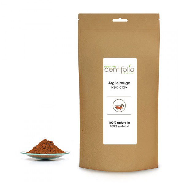 【Centifolia ソンティフォリア】　天然１００％レッドクレイ　（イライト） 250g　