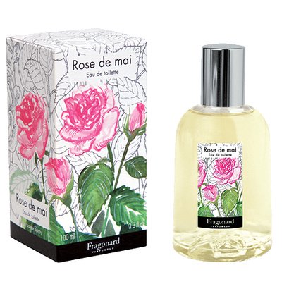 【Fragonard　フラゴナール】　ローズ　ド　メ 　（五月のバラ）　オードトワレ　Rose de Mai　＜ナチュラルコレクション＞　100ml