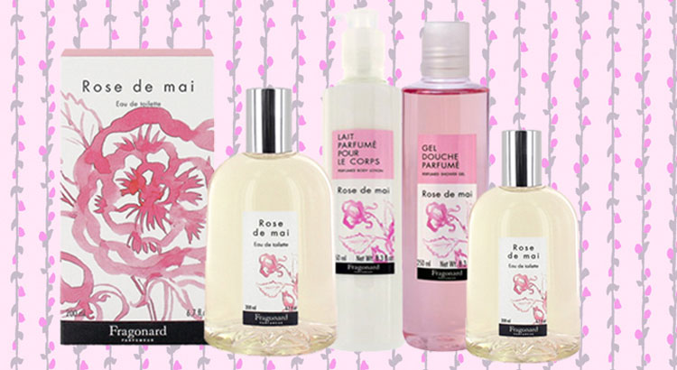 【Fragonard　フラゴナール】　ローズ　ド　メ 　（五月のバラ）　オードトワレ　Rose de Mai　＜ナチュラルコレクション＞　200ml