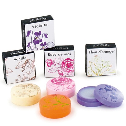 【Fragonard　フラゴナール】　練り香水　４つの香り　アクワレル　Aquarelles　＜練りフレグランスコレクション＞3㎎ｘ４個セット