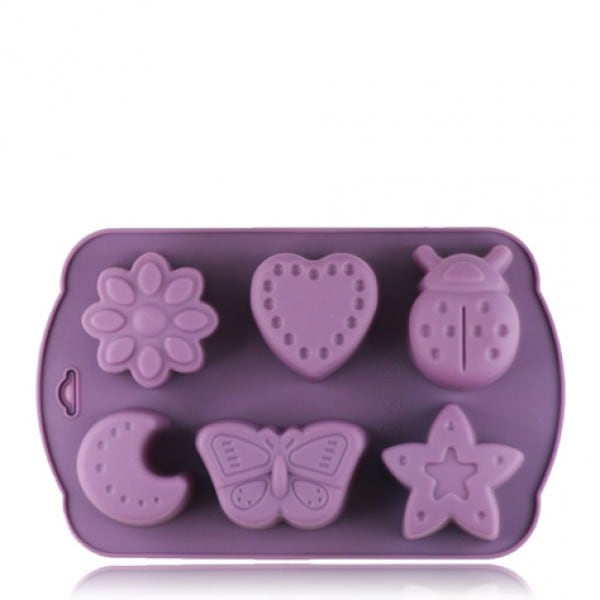 【アロマゾーン】　手作り石けん　お菓子作り用　レーヴ・ドゥ・エテ　（夏の夢）　型　（シリコン製）