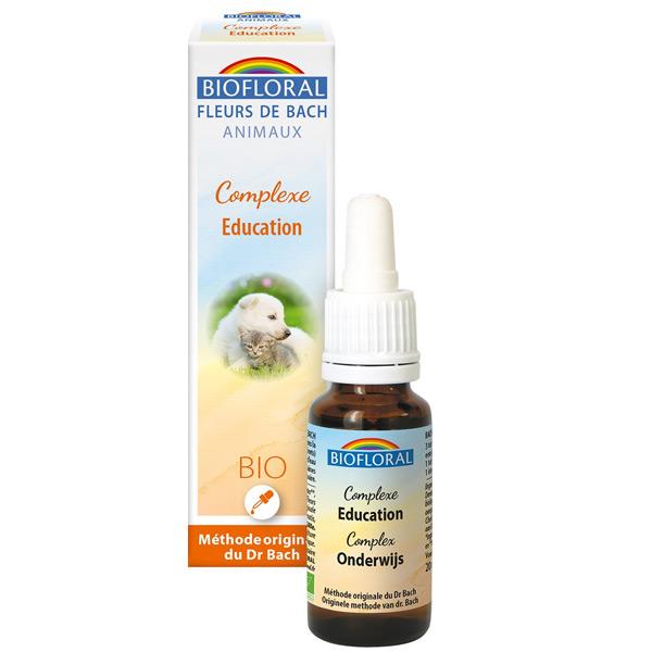 【ビオフローラル】　ペット用バッチフラワー　Education ＜教育トレーニングのために＞　（オーガニック認定）　20ml