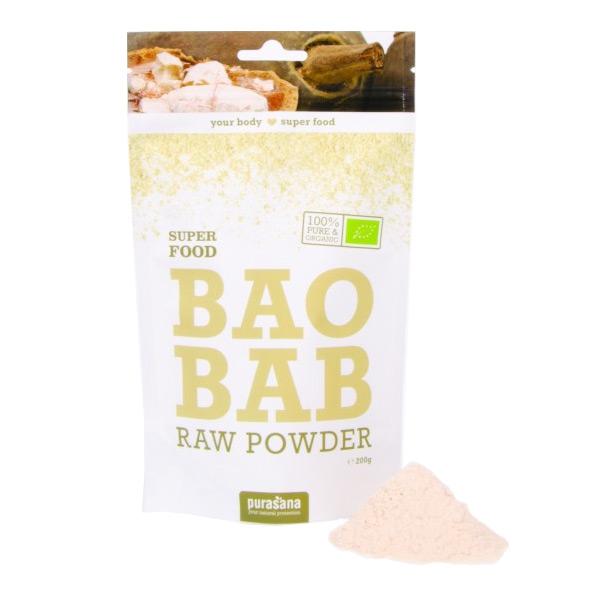 【ピュラサナ】　バオバブ　パウダー　＜オーガニック　スーパーフード＞ 200g
