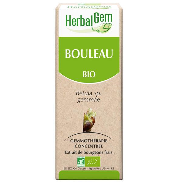 【HerbalGem ハーバルジェム】 バーチ　/　シラカバ　Bouleau　(Betula sp. gemmae) 　ジェモセラピー　（オーガニック）　☆体内毒素の浄化に☆　15ml