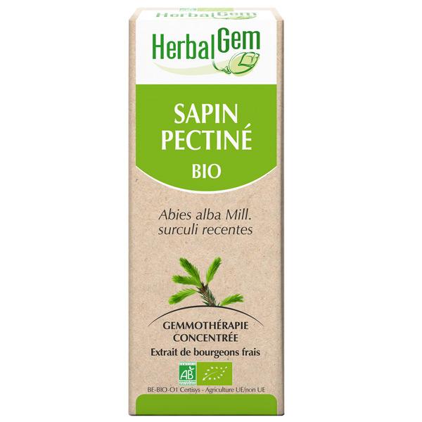 【HerbalGem ハーバルジェム】 ヨーロッパモミ　Sapin pectine　（Abie pectiniata) ジェモセラピー　（オーガニック）　☆骨粗しょう症、ミネラルバランスの調整＆活力の向上に☆　【新サイズ30ml】