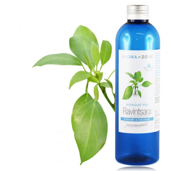 【アロマゾーン】　ラヴィンサラ　ハーブウォーター　（芳香蒸留水・ハイドロゾル） HYDROLAT DE RAVINTSARA　（国際オーガニック認定済） 200ml