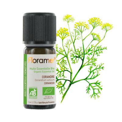 【フローラム】 コリアンダー　Coriandrum sativum　＜BIO有機＞ 5ml