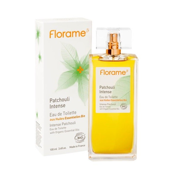 【フローラム】　天然オードトワレ　パチュリー　インテンス Eau de toilette Patchouli Intense （エコサート認定取得）　100ml