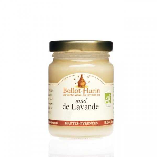 【バロフリュラン】　ラベンダーはちみつ　フランス産　オーガニック　125ｇ　【Miel de Lavande Bio】