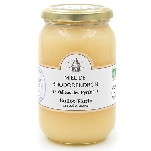 【バロフリュラン】　シャクナゲ　はちみつ　高級フランス産　オーガニック 《身体の活性化、関節ケアに》　＜☆よりお得な480ｇ☆＞　【Miel de Rhododendron Bio】