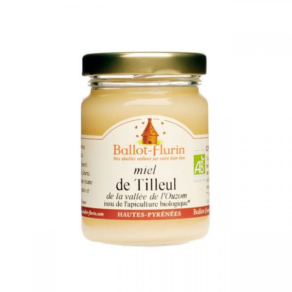 【バロフリュラン】　リンデン　はちみつ　フランス産　オーガニック　125ｇ　【Miel de Tilleul Bio】