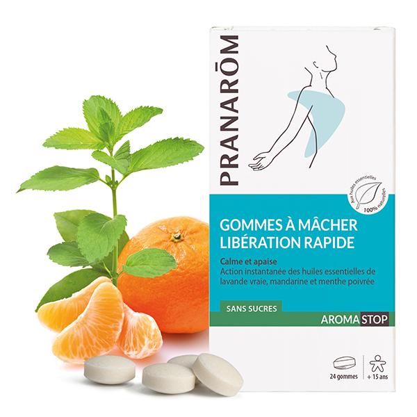 NEW ★最新商品!★ 【プラナロム】 BIO アロマストップ チューインガム <日々の健康バランスを保ちたい方に> 【AROMASTOP Gommes 】 56錠