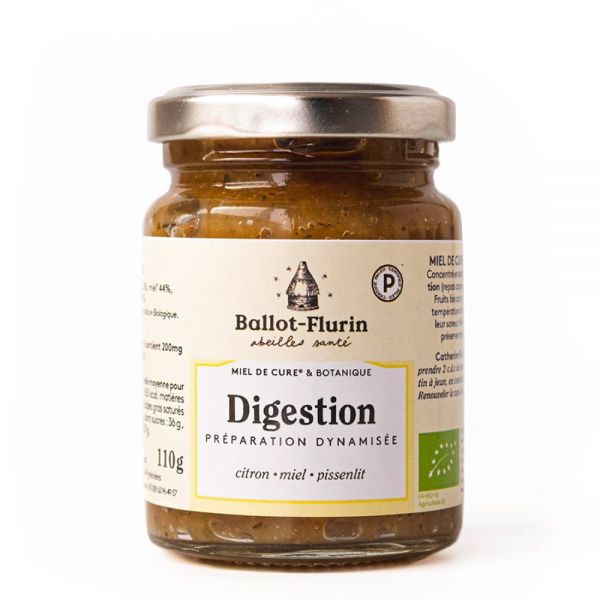 【バロフリュラン】　＜消化サポート＞フランス産　オーガニックはちみつ 　110ｇ　【Miel Digestion Bio】