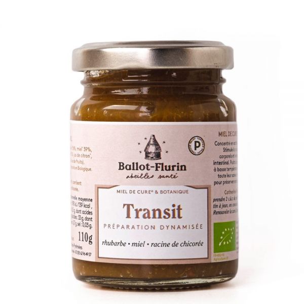 【バロフリュラン】　＜胃腸機能サポート＞フランス産　オーガニックはちみつ　110ｇ　【Miel　Transit Bio】