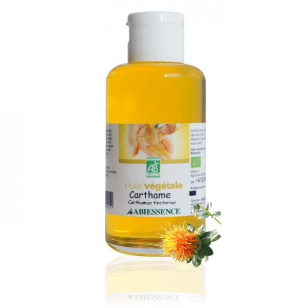 【Abiessence / アビエッセンス】　ベニバナ　紅花　オイル　（植物油）　BIO　100ml 【CARTHAME BIO-HUILE VEGETALE DE CARTHUMUS TINCTORIUS 100 ML-ABIESSENCE】