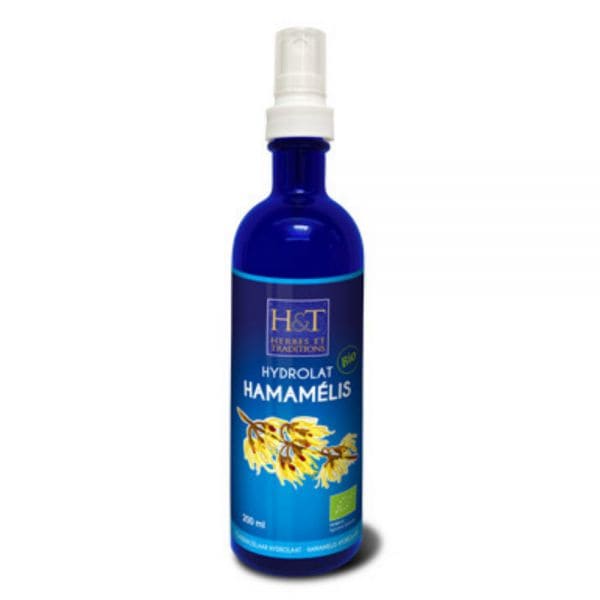 【 エルブエトラディッション】 ハマメリス　（ウィッチヘーゼル）　ハーブウォーター　＜心身の幸福とリラックス、お肌のバランス調整に＞　【有機】 BIO 200ml　【HAMAMÉLIS BIO - HYDROLAT DE HAMAMELIS VIRGINIA 200 ML - HERBES ET TRADIT