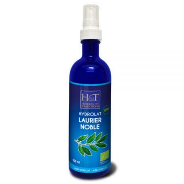 【 エルブエトラディッション】 ローリエ　ハーブウォーター　＜口内炎、歯肉炎、歯の衛生状態の改善に＞　【有機】 BIO 200ml　【LAURIER NOBLE BIO - HYDROLAT DE LAURUS NOBILIS 200 ML - HERBES ET TRADITIONS】