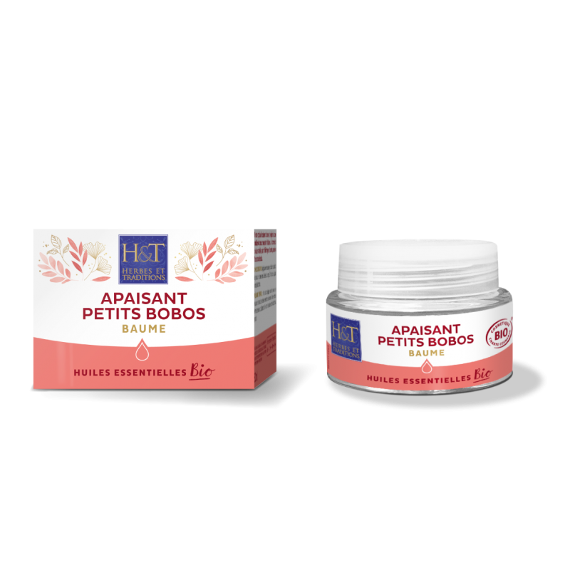 【エルブエ・トラディッション】　スブラン　SOS　肌荒れケア　バーム　有機　BIO 30ml　【Baume Souverain SOS Bio - Apaisant petits bobos 30 ml - Herbes et Traditions】