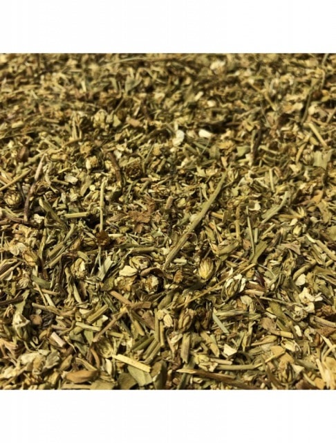 【HERBORISTERIE（エルボリステリア）】 　ノコギリソウ　（全草　根以外）　メディカルハーブティー　100g　＜女性・活力アップ＞　【Achillee musquee - Partie aerienne 100g - Tisane d'Achillea moschata】