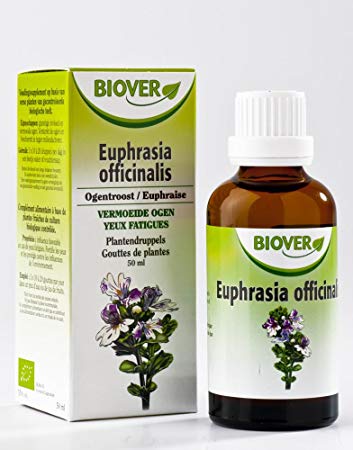 【Biover / ビオベール】　有機　アイブライト　/　コゴメクサ　ティンクチヤー （ハーブチンキ） Euphraise  （疲れ目） 50ml【Euphraise Bio - Yeux Teinture-mere Euphrasia officinalis 50 ml - Biover】