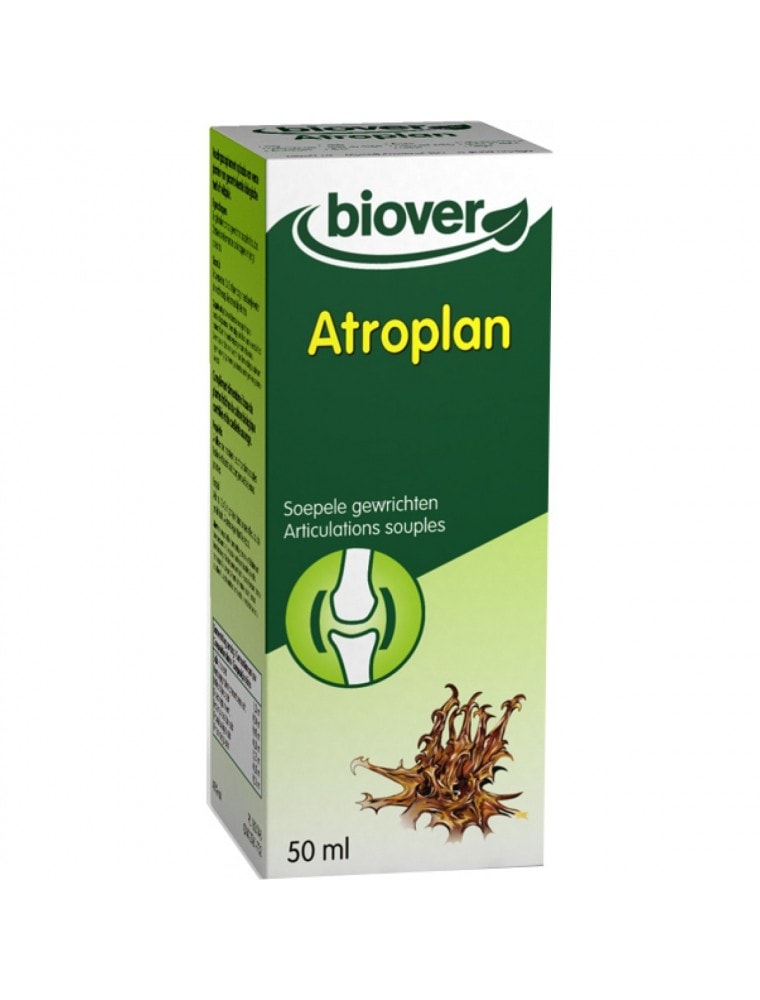 【Biover / ビオベール】有機アトロプラン　（ハーブチンキ） Atroplan （関節の柔軟）　50ml　【Atroplan Bio - Gouttes de plantes soutenant les articulations 50 ml - Biover】