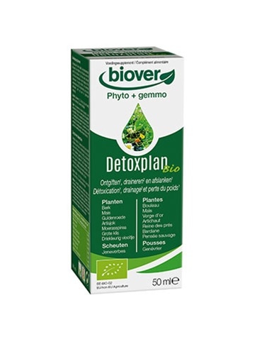 【Biover / ビオベール】有機デトックスプラン　（ハーブチンキ） Detoxplan （デトックス）　50ml　【Detoxplan Bio - Detoxication, drainage et perte de poids 50 ml - Biover】