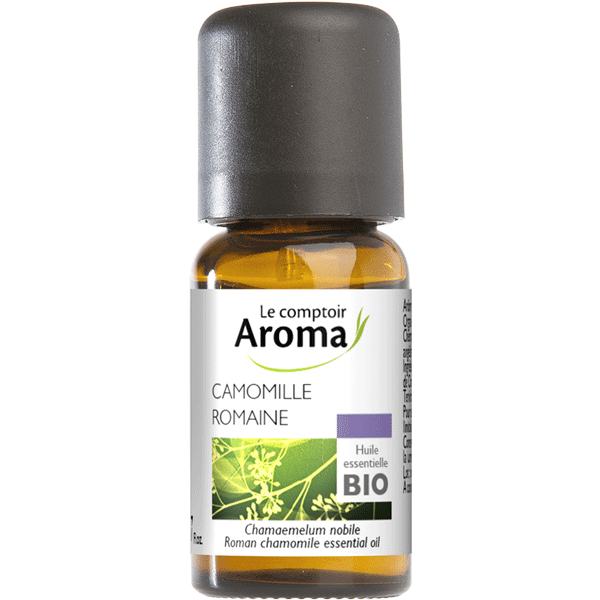 【ルコントワール　アロマ le Comptoir Aroma】　カモミール・ローマン　精油　Camomille Romainee (Chamaemelum nobile) Bio 5 ml