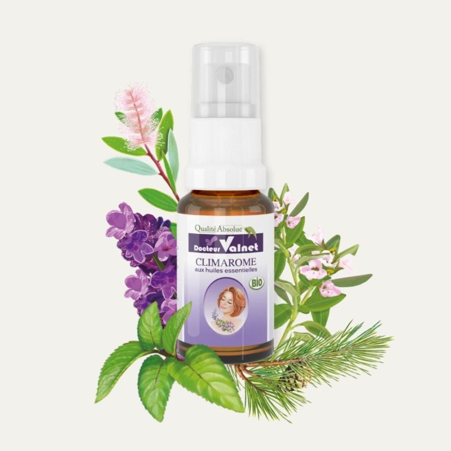 クリマロム 《気道保護、鼻づまり、呼吸疾患、花粉症、環境汚染から守るアロマスプレー》 Climarome 【ドクターヴァルネ】　☆携帯用サイズ 15ml