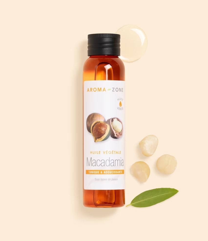 【アロマゾーン】　エコサート認定オーガニック　マカダミアナッツオイル　＜100ml、250mlサイズ＞