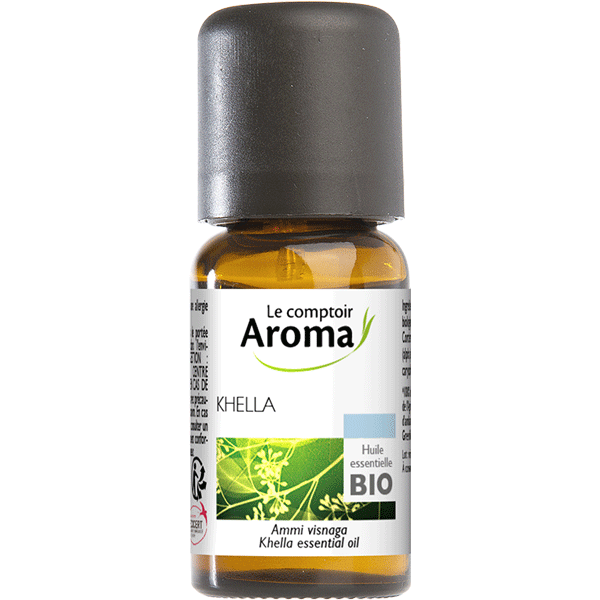 【ルコントワール　アロマ le Comptoir Aroma】　クエラ精油　　【有機】 BIO　5ml Khella 　(Ammi visnaga)